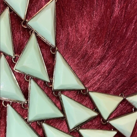 Vintage  Style Teal necklace - Picture 2 of 4